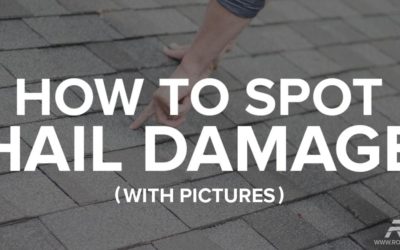 How To Spot Roof Hail Damage (With Pictures)
