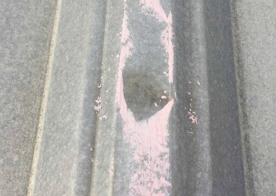 Metal Roof Hail Damage