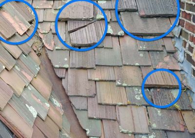 Broken Roof Tiles