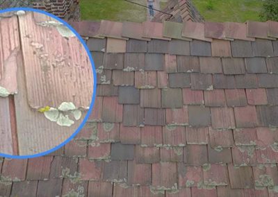 Chipped Cracked Roof Tiles
