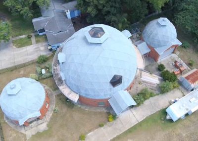 Geodesic Dome Asphalt Shingles Roofing