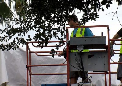 Shrink Wrap Roof Setup