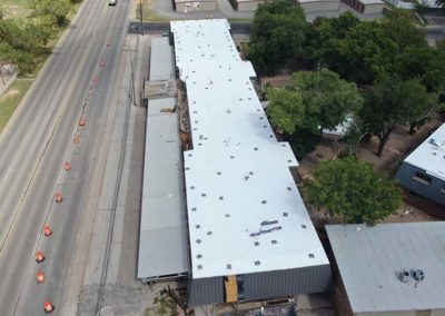 Temporary TPO Roof Repair