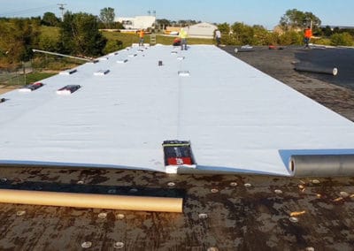 Emergency Roofing TPO Loose Lay