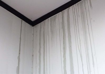 Water Streaks on Wall