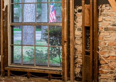 Interior Wall Window Electrical Water Damage
