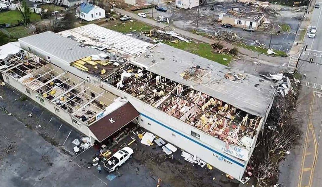 Disaster Roofing & Restoration for March 25, 2021 Tornado Outbreak Across South