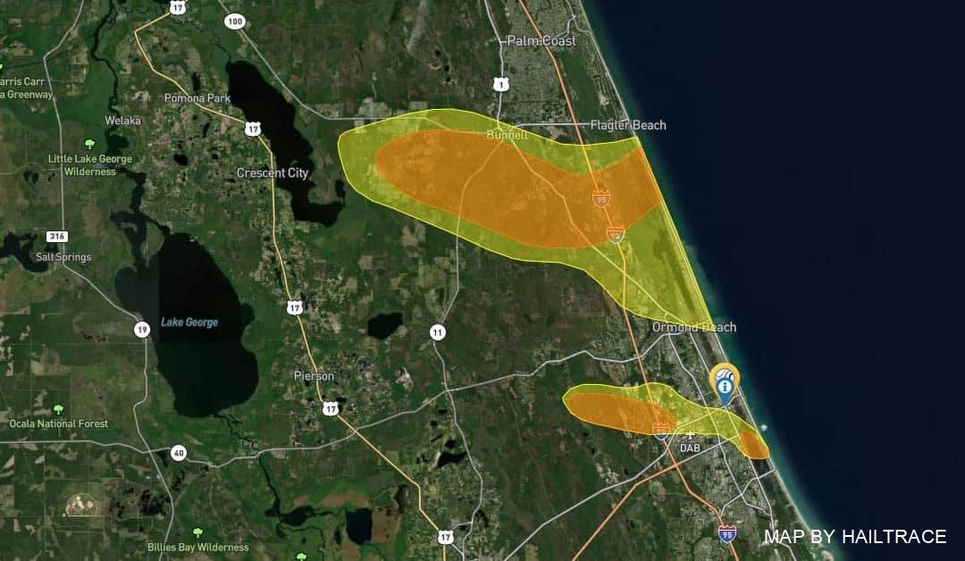Hail Damage Roof Repair for Daytona & Flagler Beach Areas Following Spring Storms