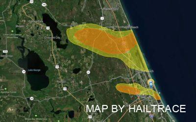 Hail Damage Roof Repair for Daytona & Flagler Beach Areas Following Spring Storms