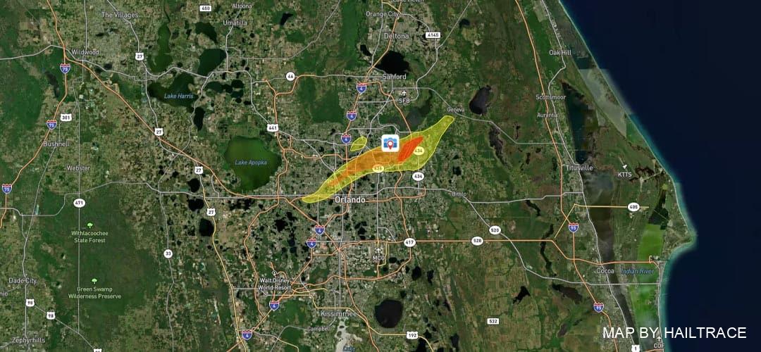 Roofing for Wind & Hail Damage in Central Florida From April 11, 2021 Storms