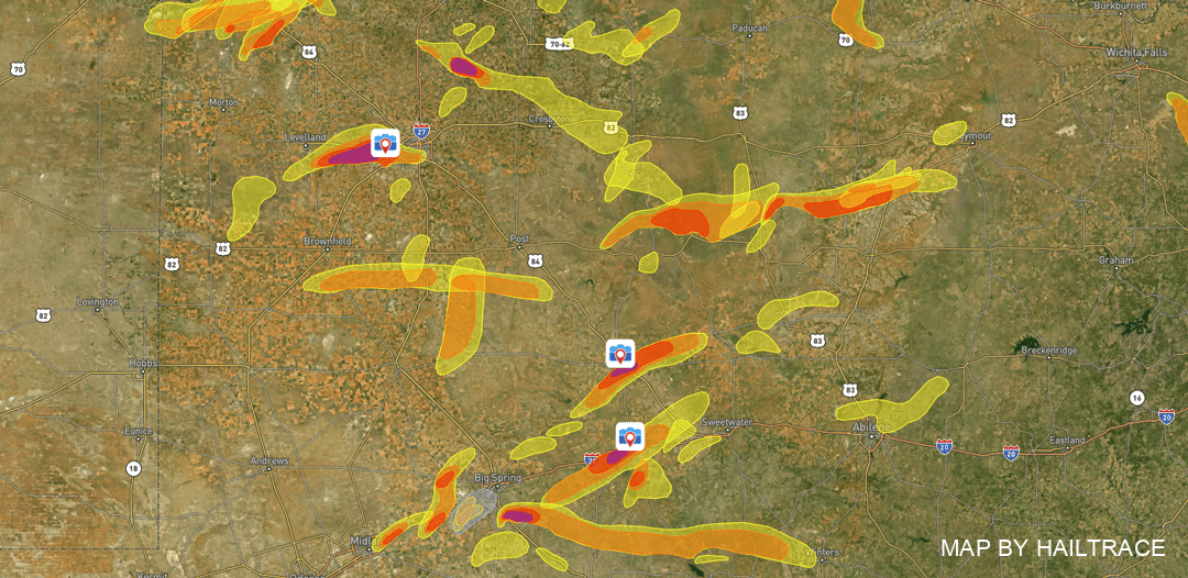 Hail Damage Roof Repair for West Texas Following May 16 & 17, 2021 Hail Storms