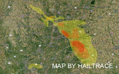 Tornado & Hail Storm on June 18, 2021 Cause Severe Roof Damage in Dayton, Ohio