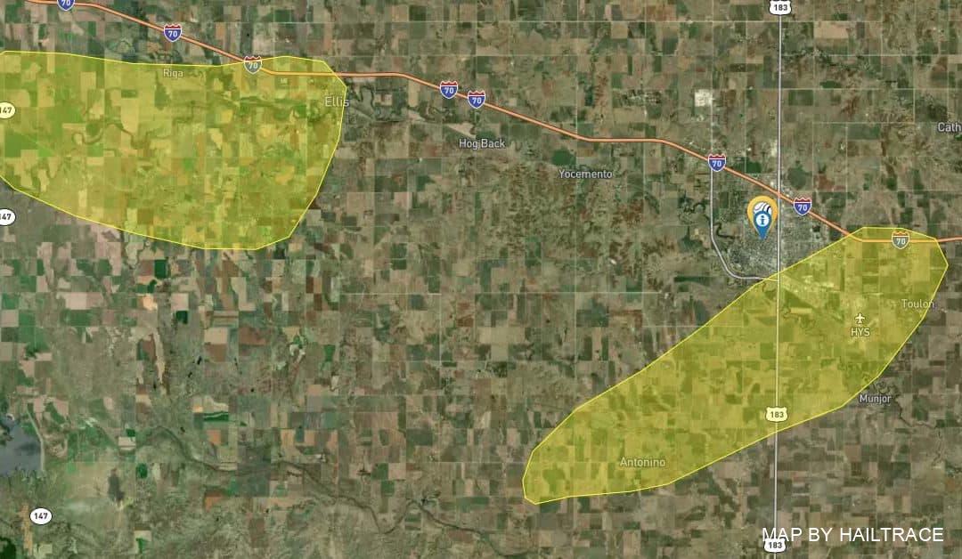 More Roof Damage in Hays, KS Following Hail Storm on August 7, 2021
