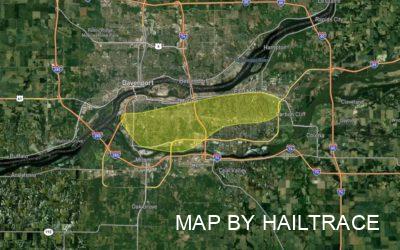 Hail & Wind Storms Cause Roof Damage in Moline & Quad Cities August 11, 2021