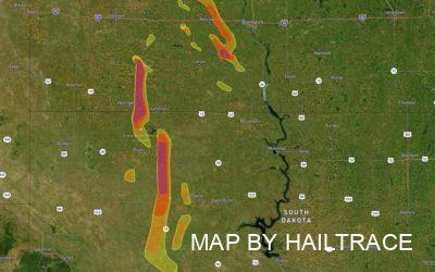 Repairing Roof Hail Damage in North & South Dakota From August 30, 2021 Storm