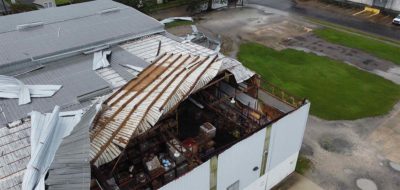 Wind Damage to Roof