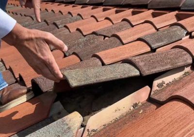 Tile Damaged & Loose From Wind