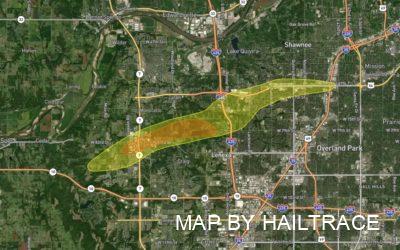 Shawnee Mission, KS September 20, 2021 Hail Storm Causes Roof Damage (RestoreMaster Onsite)