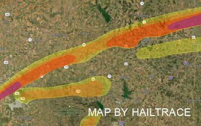 Roofing for Kiowa & Caddo Counties in Oklahoma Following Hail Storm October 10, 2021