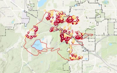 Fire Damage Restoration Crews Onsite Following Marshall Fire Near Boulder