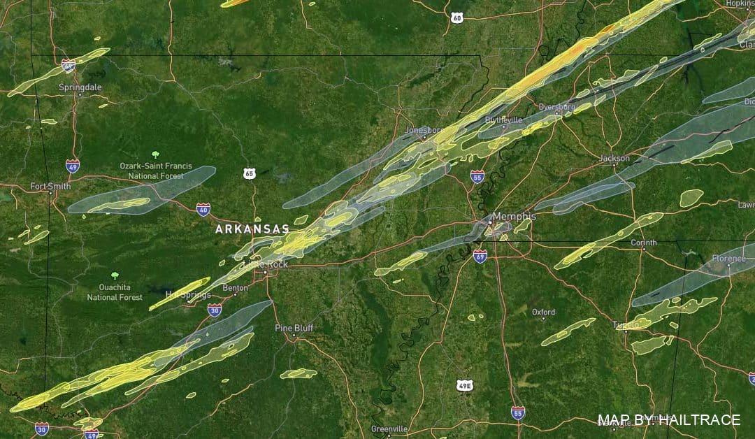 Emergency Contractors Dispatched Following Tornadoes and Hail In Arkansas, December 10, 2021