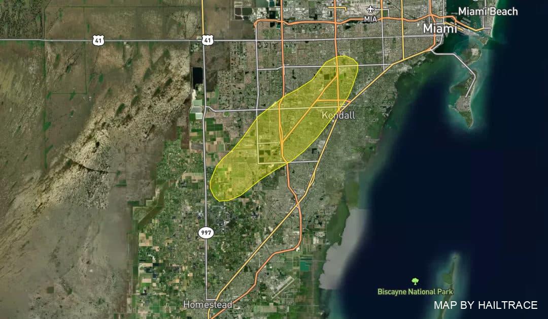 Roof Repairs After Hail Storms Pounds Miami-Dade, Fl Area, Roof Damage, April 3, 2022