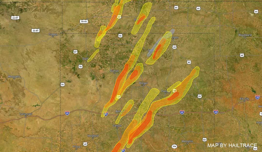 Commercial Roof Repair Crews Support Hail-Impacted Texas Panhandle, Oklahoma Panhandle On Friday, April 22, 2022