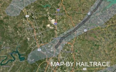 Emergency Roofing & Cleanup Underway in Wake of Tornado In Round Rock, TX, March 21, 2022