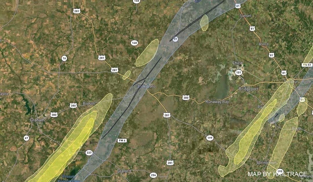Emergency Roofing Required In Jacksboro, TX In The Wake Of Severe Tornado Damage,  March 21, 2022