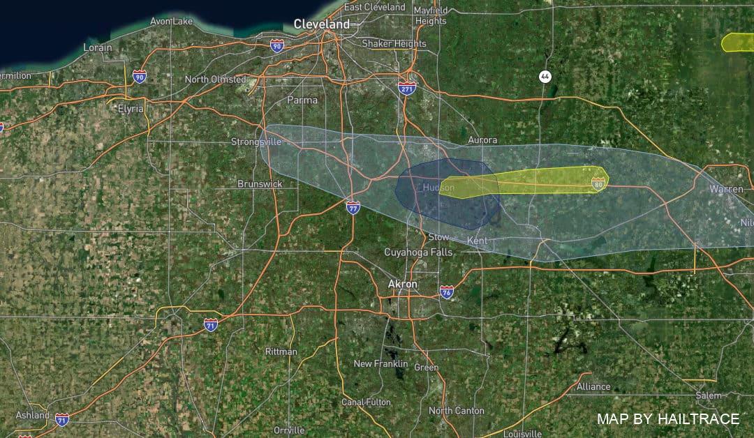Roof Inspections For Wind & Hail Damage Insurance Claims Due to Northern Ohio Storm, On June 1, 2022