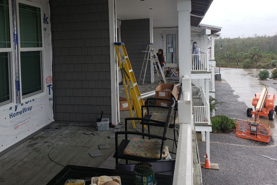 Exterior Building Restoration Siding