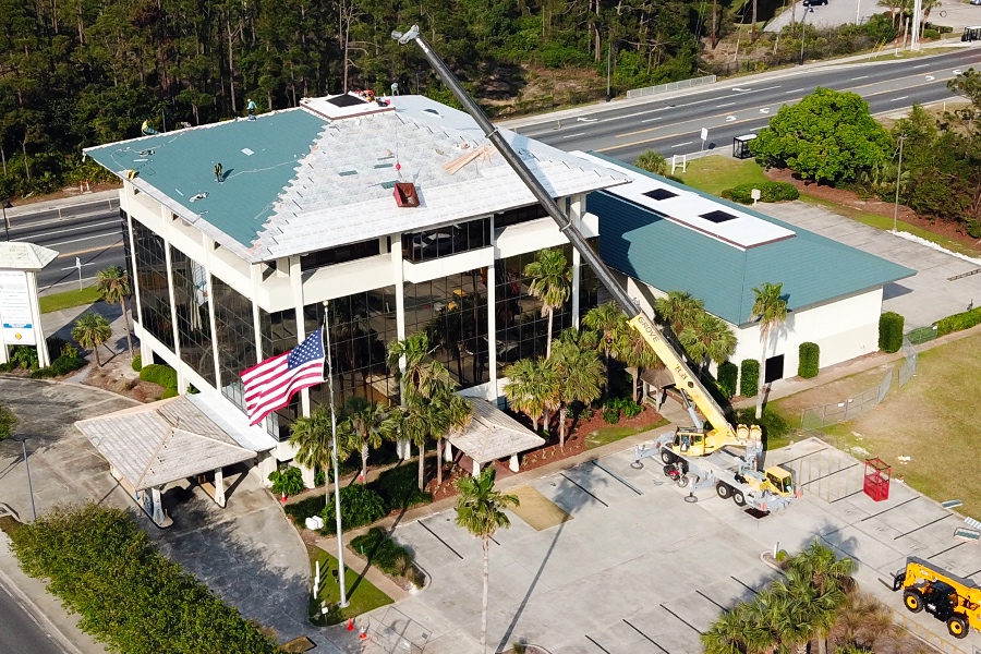 Storm Damage Roof Replacement