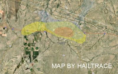Contractor Responds to Water and Roof Damage After Hail & Floods Hit Fort Stockton, TX on October 10, 2022