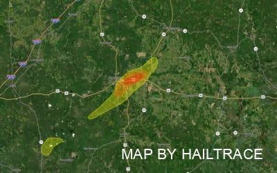 Commercial Roof Inspections Demopolis, AL For Hail Damage Insurance Claims After Storm On October 12, 2022