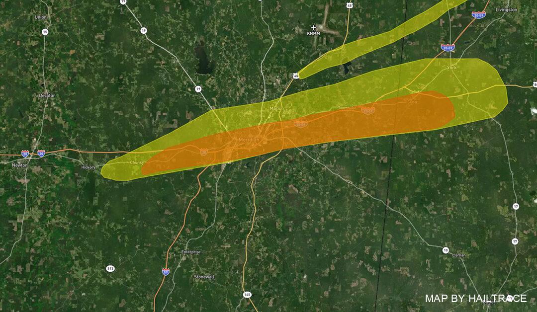 Expert Assistance with Roof Insurance Claims in Meridian, MS, After Severe Storm On March 25, 2023