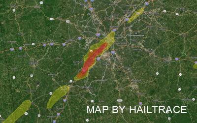 Expertise in Insurance-Related Projects Sets RestoreMaster Apart for Roof Repair and Damage Inspections Following Hail Storm in Atlanta, GA, on March 26, 2023