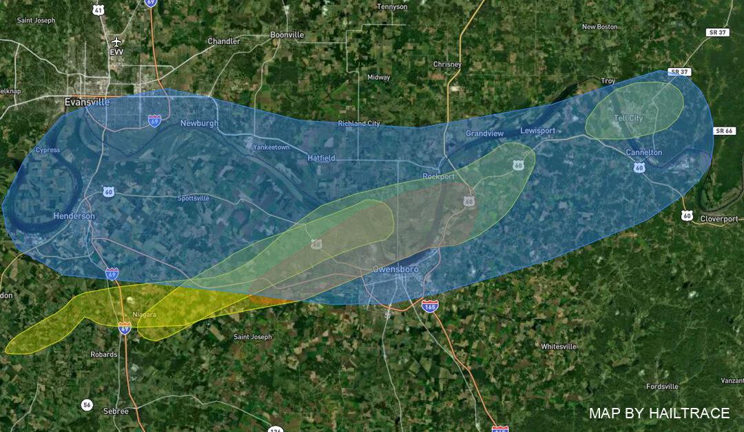 Insurance-Related Projects Made Easy: RestoreMaster Assists with Hail Damage Roof Insurance Claims in Owensboro, KY After March 31st Storm