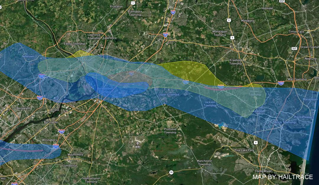 RestoreMaster Offers Expert Roof Repair for Hail & Wind Damage From Trenton To Brick, NJ After Severe Storm On April 1, 2023