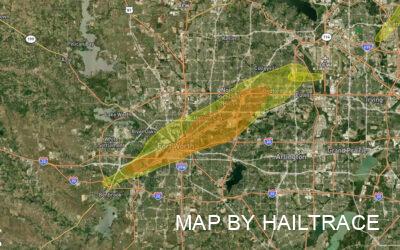 RestoreMaster Provides Comprehensive Hail Damage Roof Insurance Services in Fort Worth, TX, After The Hail Storm On April 2, 2023