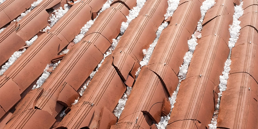 Hail-Damaged-Tile-Roof