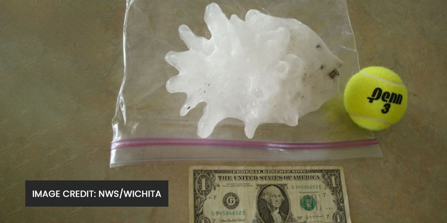 Wichita Largest Hail Stone