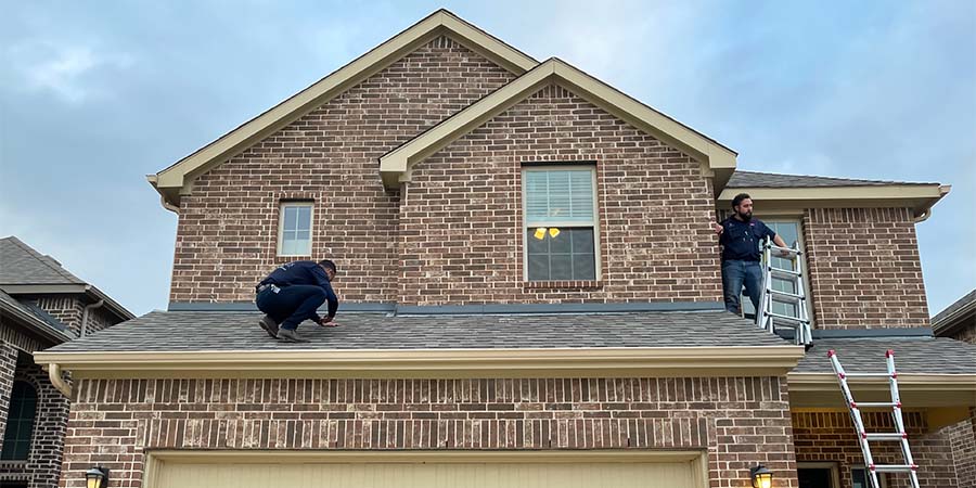 Hail Damage Roof Inspection
